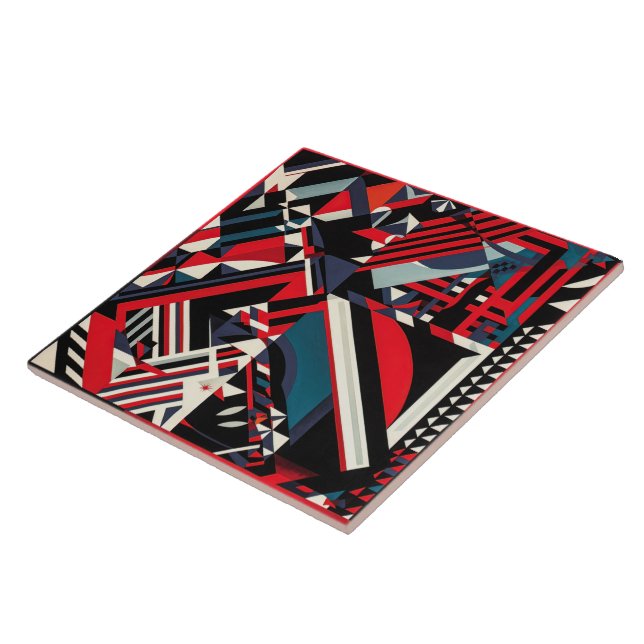 Coola konst deco stil keramiskt plattor kakelplatta (Sidan)