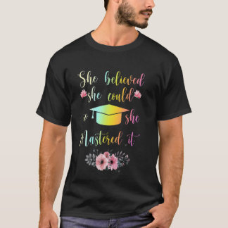 Coola Konstexamen För manar Women Academic Degemen T Shirt