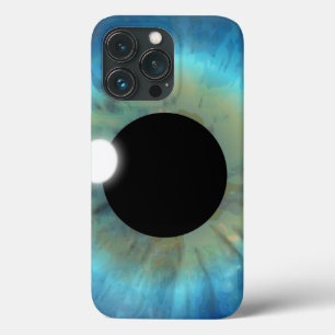 Coola Konstig Blue Öga Iris Closeup Eyeball eyeTe