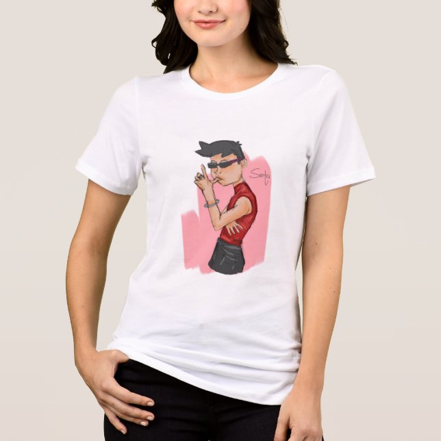 coola konstverk t shirt (Framsida)