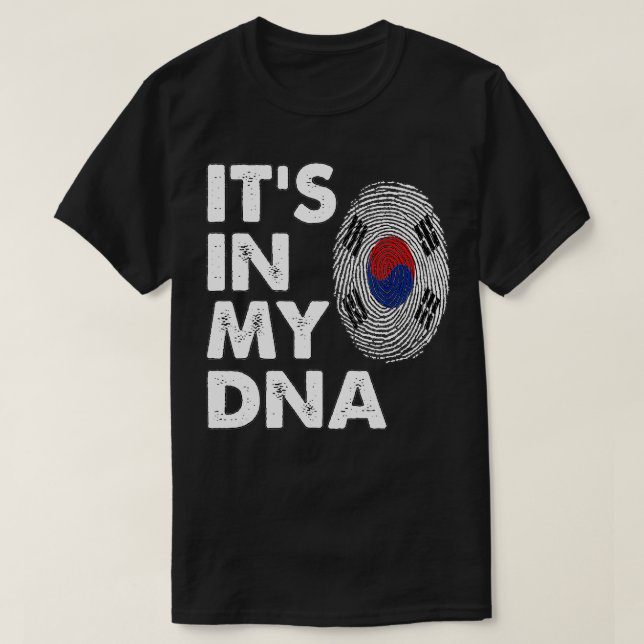 Coola koreansk gåva koreansk t shirt (Design framsida)