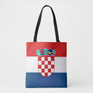Coola Kroatien Flagga Mode Tygkasse