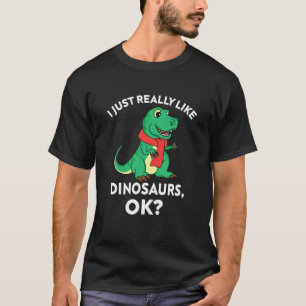 coola, kul Dinos-gåva... Jag bara Verkligen som Di T Shirt