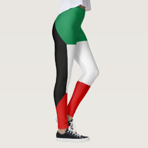 Coola Kuwait Flagga Mode Leggings
