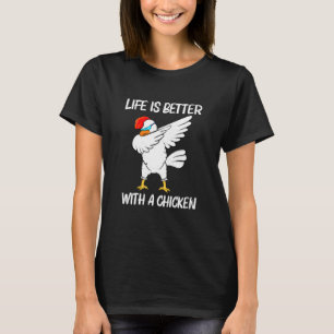 Coola Kyckling För manar kvinnor Tupp Djurfåglar 1 T Shirt