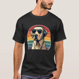 Coola Labrador DJ - Music Älskare's T Shirt