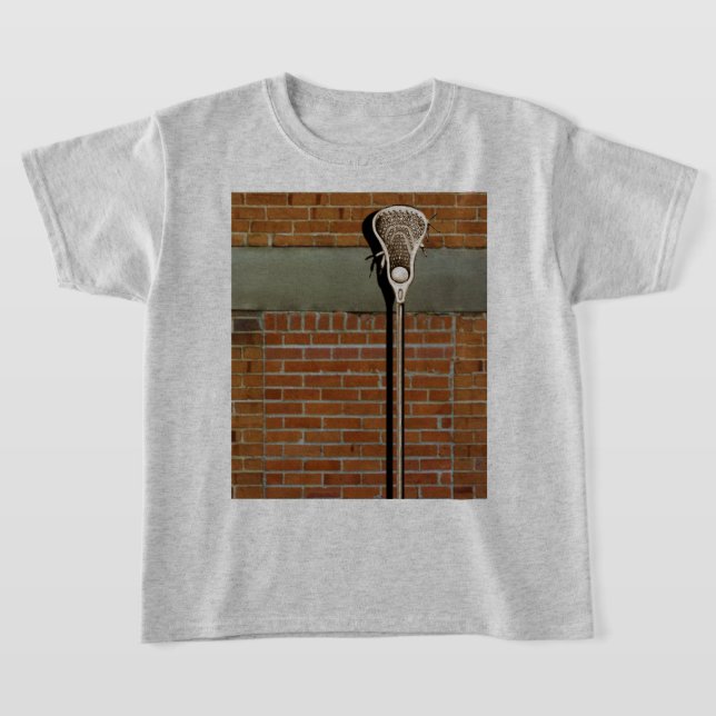 Coola Lacrosse Wall Boll Borll T-Shirt (Laydown)
