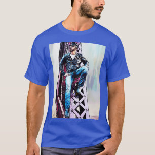 Coola Läder T Shirt