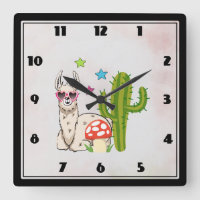 Coola lama i hjärtformade solglasögon