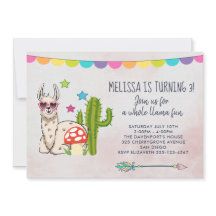 Coola Lama i Sunglasses Birthday