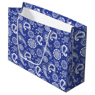coola Land blue Paisley mönster