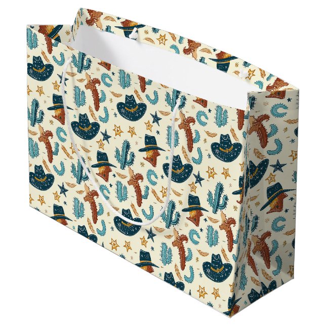 Coola Land Western cowboytippning (Baksidan Vinklad)