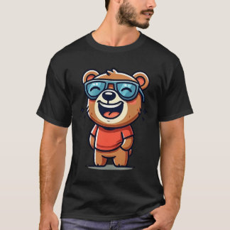 Coola LaughBear - Tecknad Vibes T Shirt