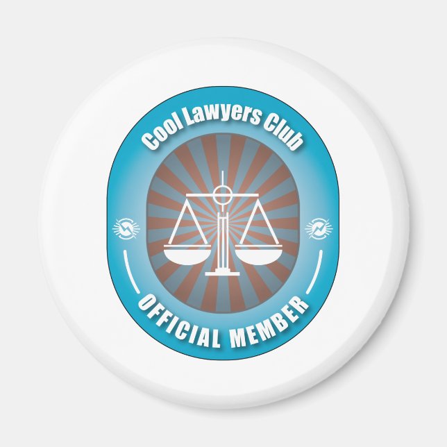 Coola Lawyers Klubb Magnet (Framsidan)