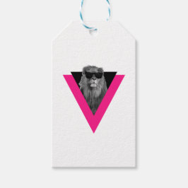 Coola Lejon Presenttagg Presentetikett