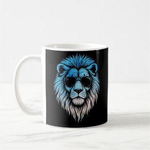Coola Lejona solglasögon Artwork Lejon Kaffemugg