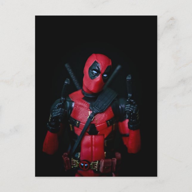 Coola Leksak-fotografering mot Hero-design Helg Vykort (Framsida)