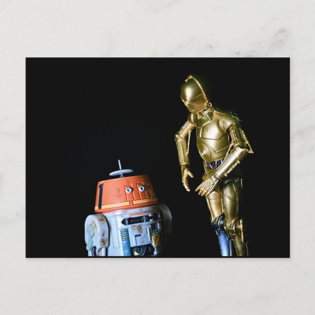 Coola Leksak Photography Robot Helg Vykort (Framsida)