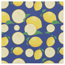 Coola Lemon Mönster Tyg