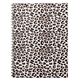 Coola Leopard Animal Print Mönster Anteckningsbok