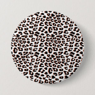 Coola Leopard Animal Print Mönster Knapp