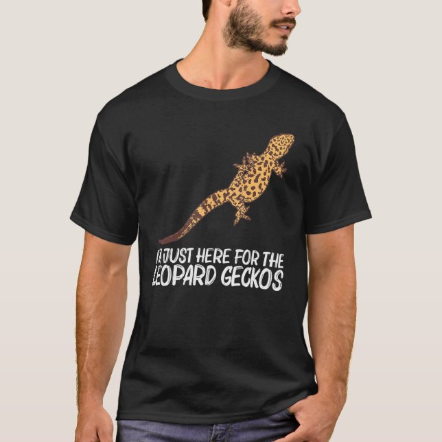 Coola Leopard Gecko För manar Women Tiny Dinosaur  T Shirt (Framsida)