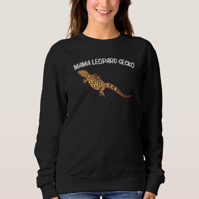Coola Leopard Gecko for Women Mamma Tiny Dinosaur  T Shirt (Framsida)