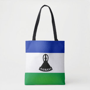 Coola Lesotho Flagga Mode Tygkasse