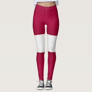 Coola Lettland Flagga Mode Leggings