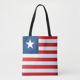 Coola Liberia Flagga Mode Tygkasse