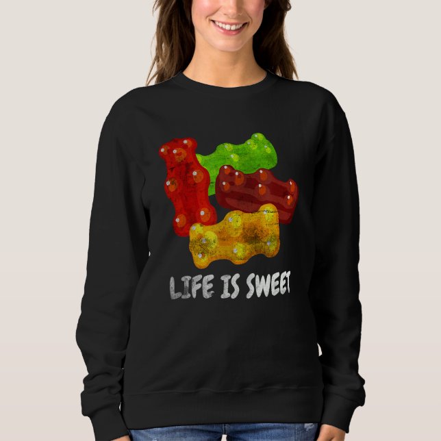 Coola Life är Fruktigt kandisera med rött gummiben T Shirt (Framsida)