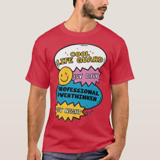Coola Life Guard efter Professionell för daglig öv T Shirt