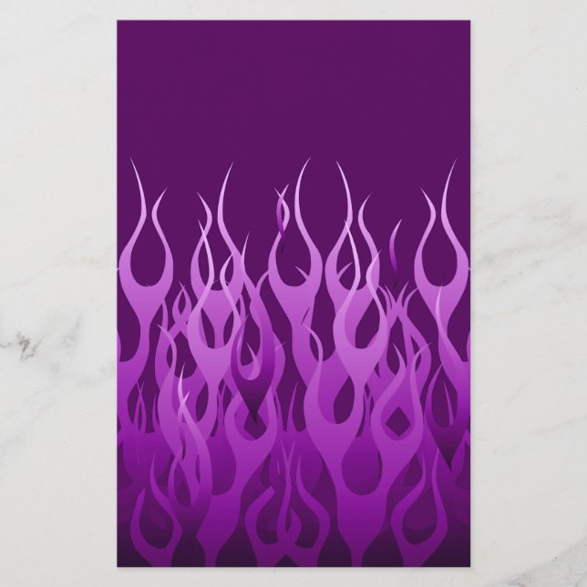 Coola Lila Tävla Flamdesign Flygblad (Framsidan)