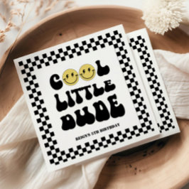 Coola Little Boy | Boys Rad Kids Femte födelsedage Pappersservett