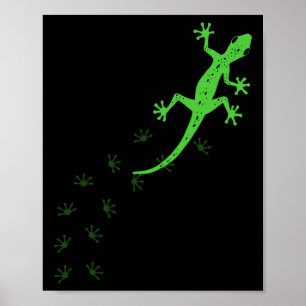 Coola Lizard Design För manar Women Gecko Pet Anim Poster