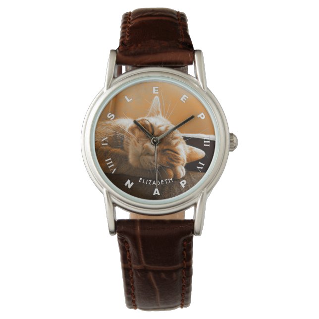 Coola Ljudande och Napplåder Armbandsur (Framsida)