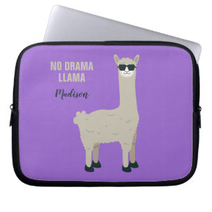 Coola Llama-användarnamn & färg laptop sleeve