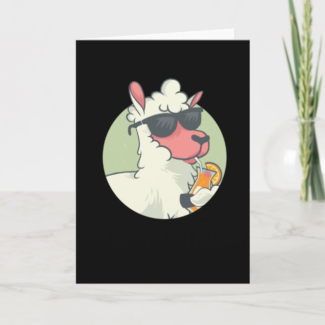 Coola Llama Kort (Framsida)