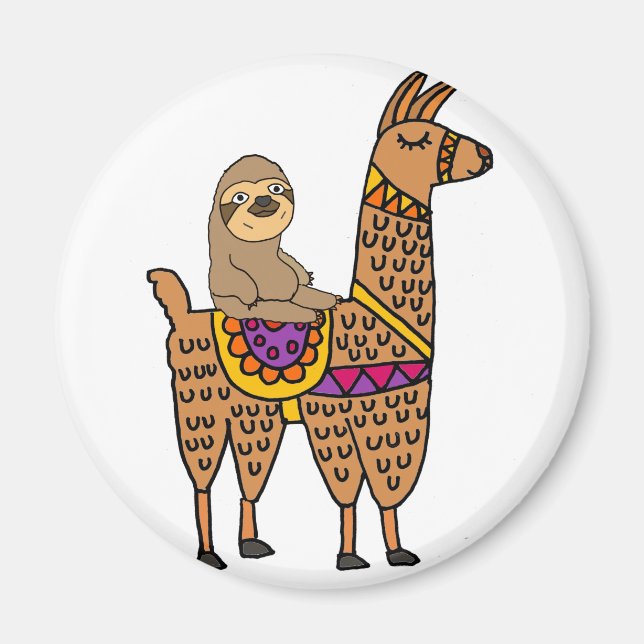 Coola Llama Magnet (Framsidan)