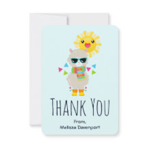 Coola Llama och Smiling Kawaii Sol