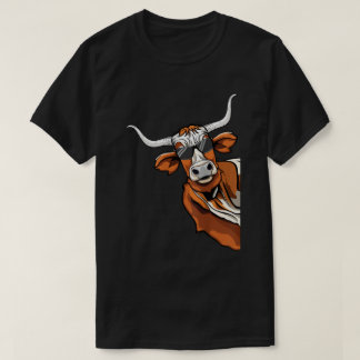 Coola Longhorn Cowboy Sunglasses Western Texas T Shirt