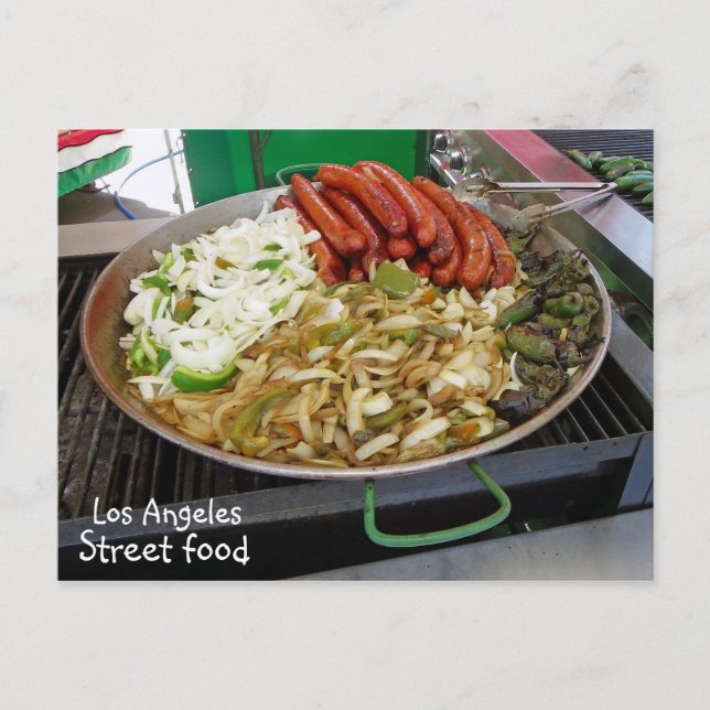 Coola Los Angeles Street Food Postcard! Vykort (Framsida)