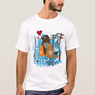 Coola Love birds Artwork Tee Shirt