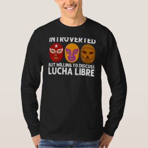 Coola Lucha Libre För manar Women Luchador Mexican T Shirt