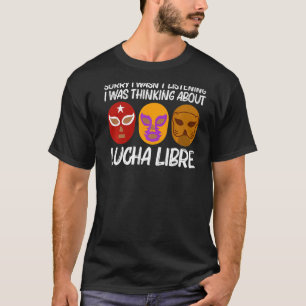 Coola Lucha Libre För manar Women Luchador Mexican T Shirt