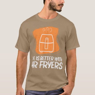 coola luft fryer för manar kvinnor som kokar mat k t shirt