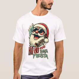 Coola lustigt Jultomten med solglasögon - Ho-ho-ho T Shirt