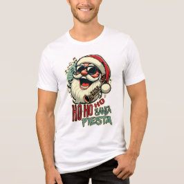 Coola lustigt Jultomten med solglasögon - Ho-ho-ho T Shirt