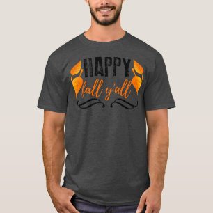 Coola Lycklig, höstskörden vid hösten, Löv T Shirt