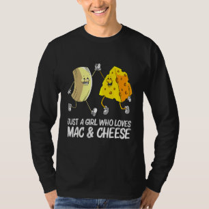 Coola Mac & Cheese for Girls Kids Baked Cheesy Mac T Shirt